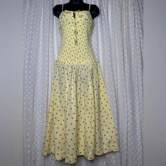 Free People Lavender Daze Dress (Strawberry Lemon Combo)