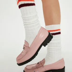 Free People Liv Loafer in Perfect Pink