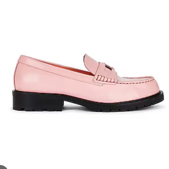 Free People Liv Loafer in Perfect Pink