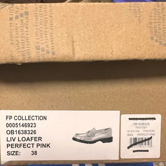 Free People Liv Loafer in Perfect Pink