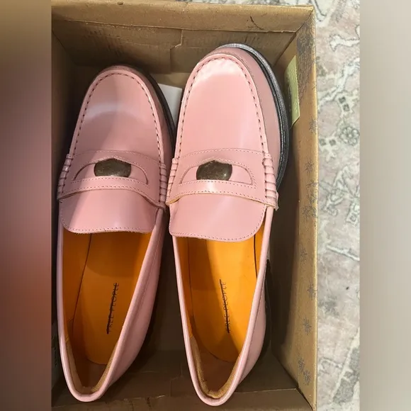 Free People Liv Loafer in Perfect Pink