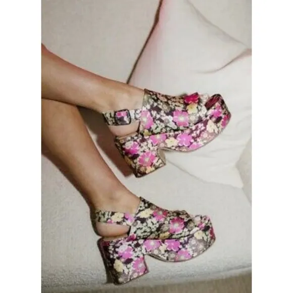 FREE PEOPLE Nicola Wedge Platform Sandals