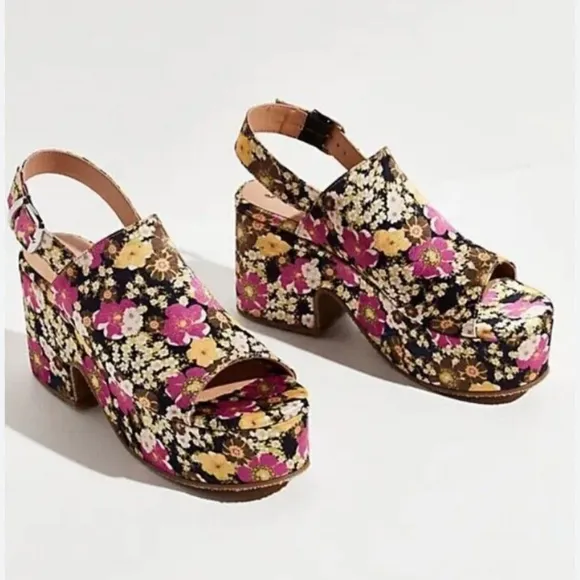 FREE PEOPLE Nicola Wedge Platform Sandals