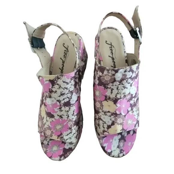 FREE PEOPLE Nicola Wedge Platform Sandals