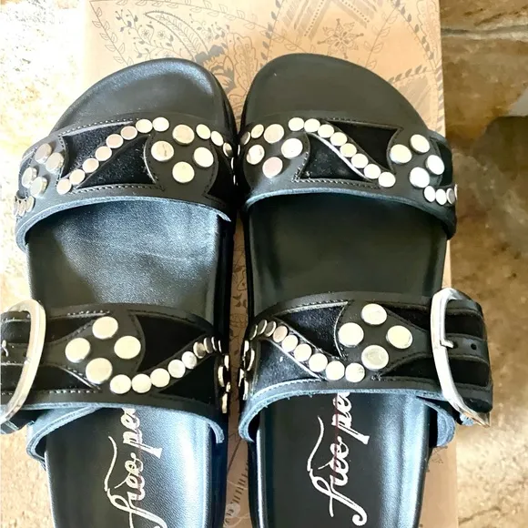FREE PEOPLE Revelry Studded Sandals