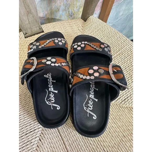 Free People Revelry Studded Sandals