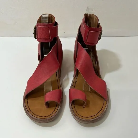 Free People Vale Boot (Berry) Women’s Size 6/36