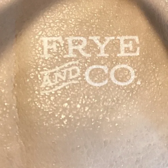 Frye and Co Gaia Tan heeled sandals women size Women's US 8, UK 6.5, EU 39