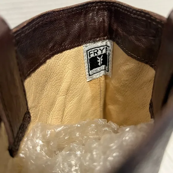 *Frye | Anna Mid Pull Pull On Slouch Boot Size 7