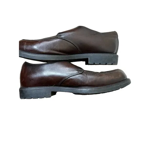FRYE Frasier Monk Strap Brown Leather Oxford Loafers Men’s 11