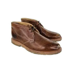 FRYE John Addison Men's Lace Up Ankle Boots US 10 D Cognac Leather Chukka Boot