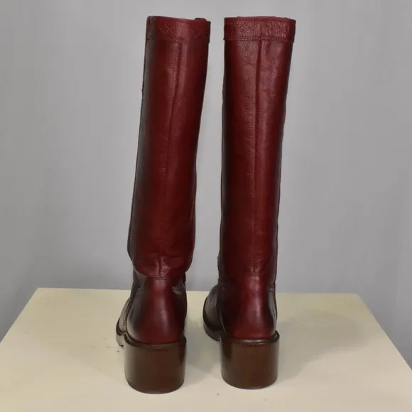 Frye Kate Pull On, Merlot, Size 9.5