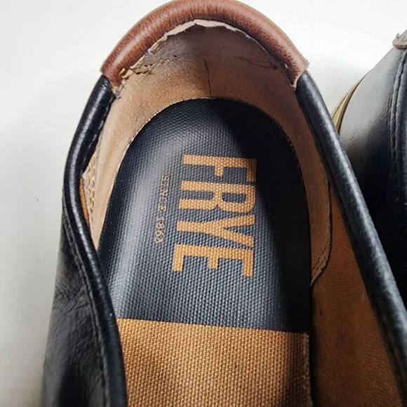Frye Ludlow Bal Oxford Sneakers Men's Casual Black Gum 3481278 Size 9.5
