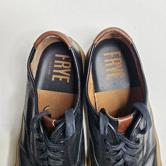 Frye Ludlow Bal Oxford Sneakers Men's Casual Black Gum 3481278 Size 9.5