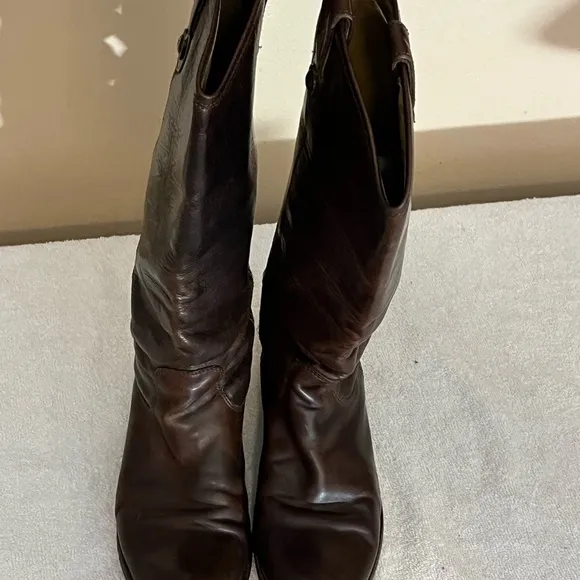Frye Melissa Brown Boots Sz 8