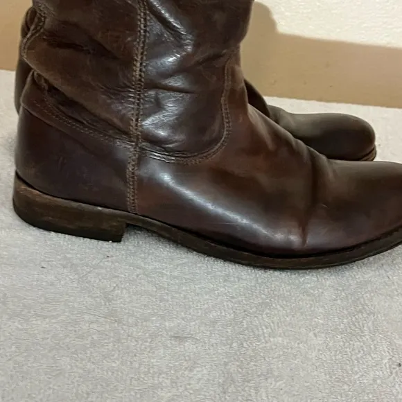 Frye Melissa Brown Boots Sz 8