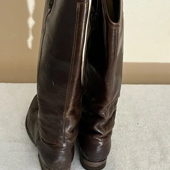 Frye Melissa Brown Boots Sz 8