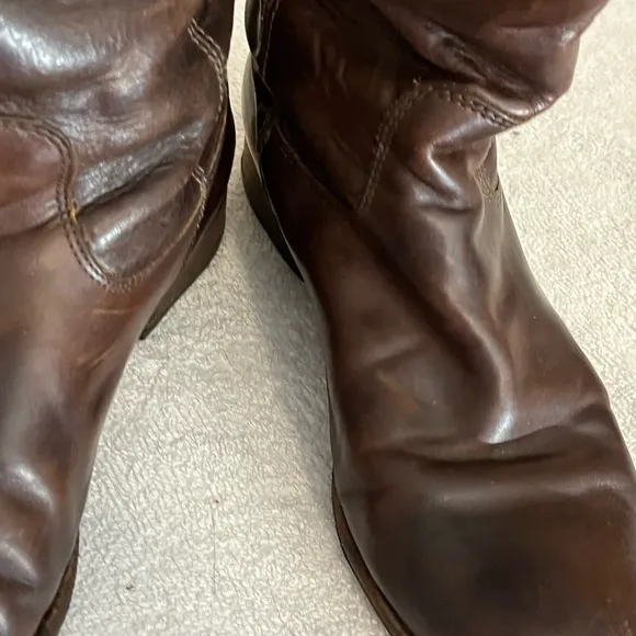 Frye Melissa Brown Boots Sz 8