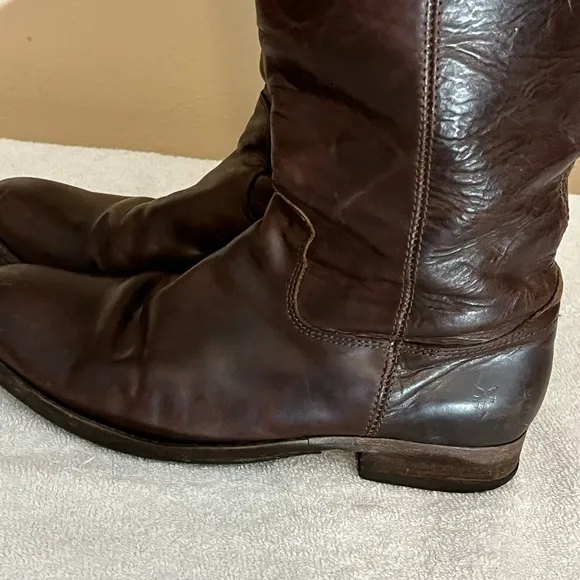 Frye Melissa Brown Boots Sz 8