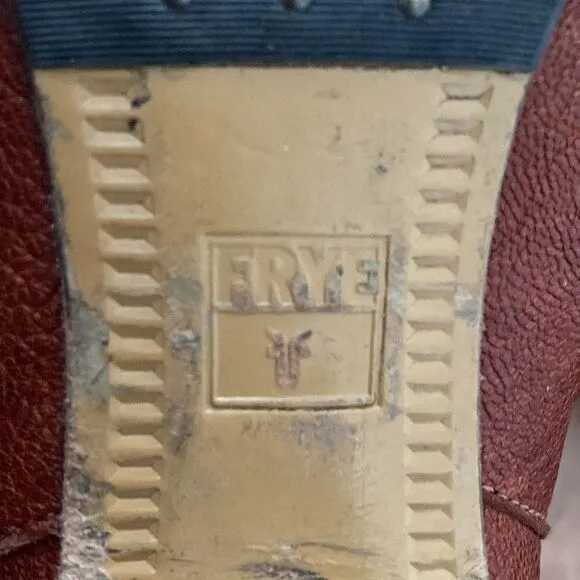 Frye Pull On Brown Boots Sz 7