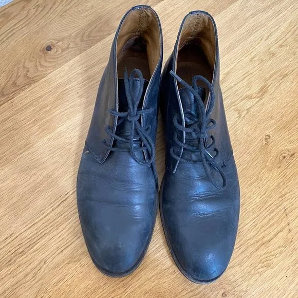 Frye ‘Sam’ Leather Chukka Boots 3482295 | Black | Size 8
