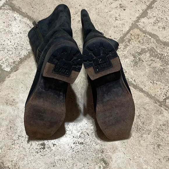 Frye Vintage Moto Boots Size 10B ❤️