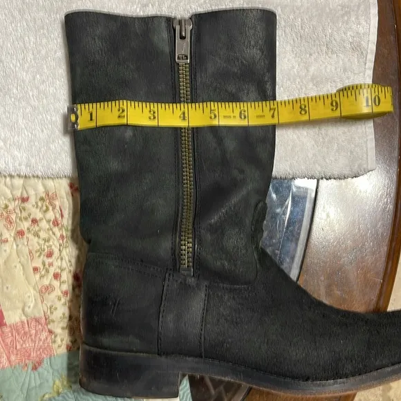 Frye Vintage Moto Boots Size 10B ❤️