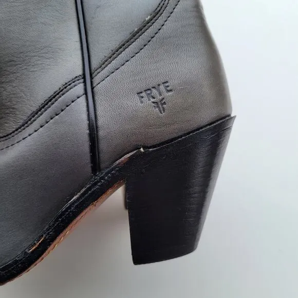 Frye Vintage Pull On Cowboy Western Boots