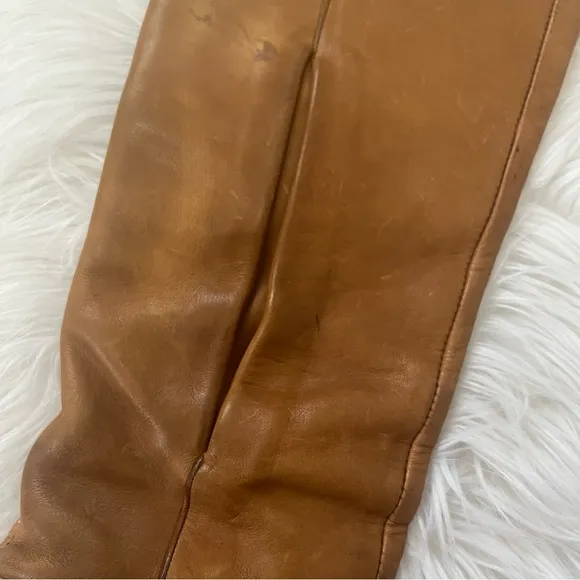 Frye Vintages Leather Heel boots 6.