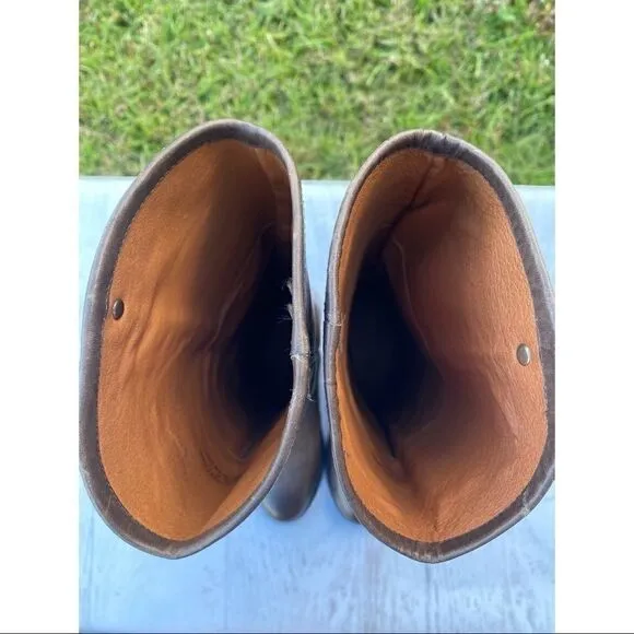 FRYE Melissa Button 2 boots-smoke