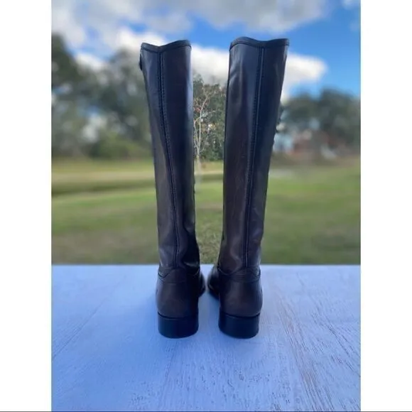 FRYE Melissa Button 2 boots-smoke