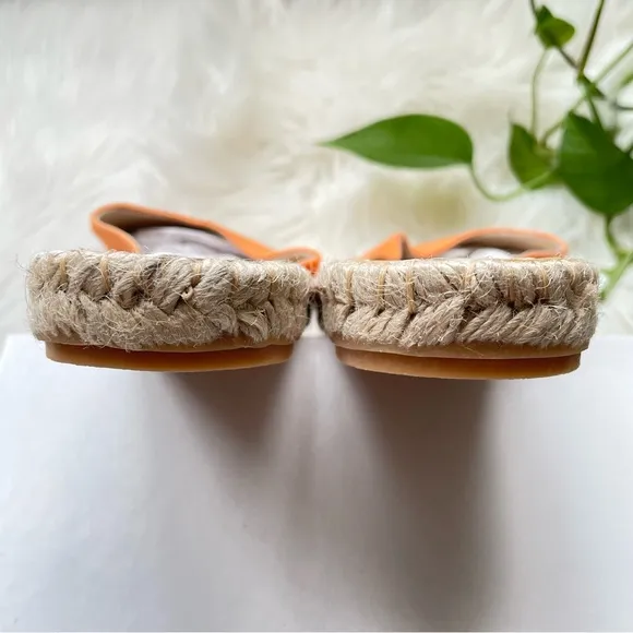 GANNI Embroidered canvas espadrille slippers Slip On Sandals