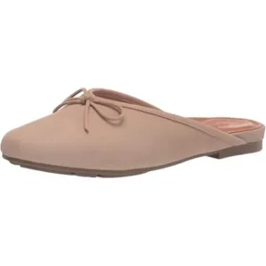 Gentle Souls by Kenneth Cole Women's Eugene Bow Slide Mules Flats Mushroom 6.5M