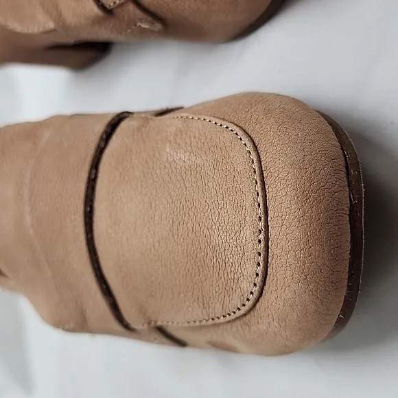 GENTLE SOULS KENNETH COLE ELLA LEATHER LOAFERS🍄LADIES 11🍄COLOR MUSHROOM🍄NWOB