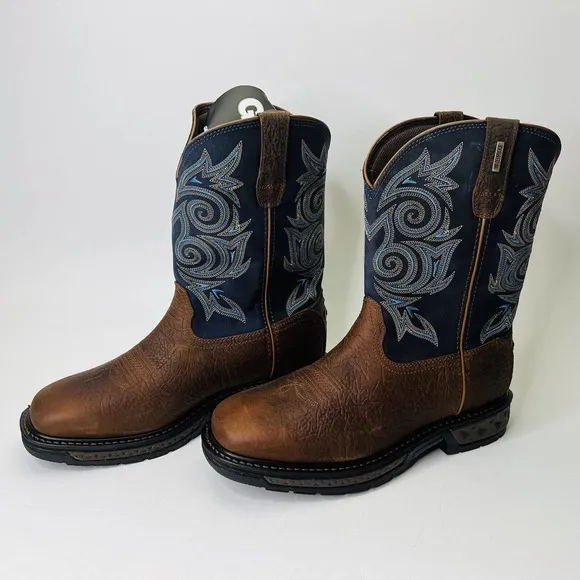 Georgia‎ Boot GB00435 Carbo-Tec LT Waterproof Pull-On Work Boots Size 11 W