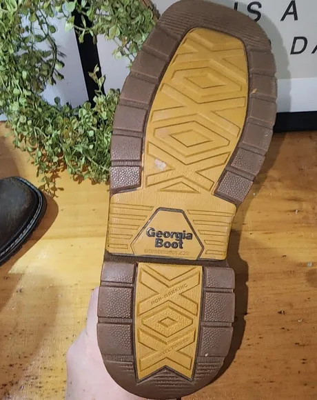 Georgia Boot Kids Size 12.5 Brown Cowboy Boots