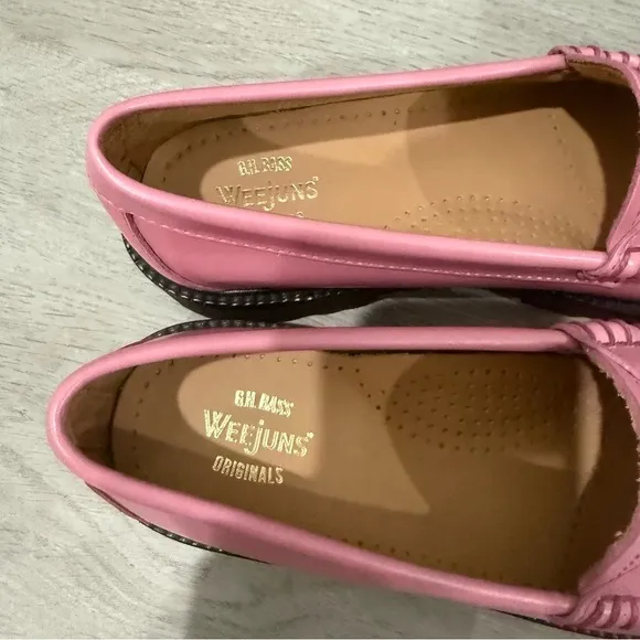 G.H. Bass Weejuns Loafers Whitney Lug Ombré in Pink