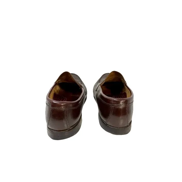 G.H. Bass Weejuns Penny Loafers Mens Size 8.5D Burgundy Leather Dress Shoes
