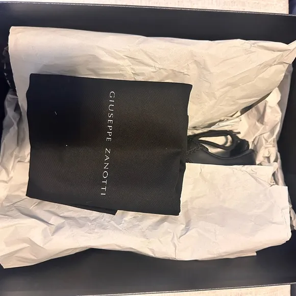 Giuseppe Zanotti Black Sneakers with Cushioned Sole