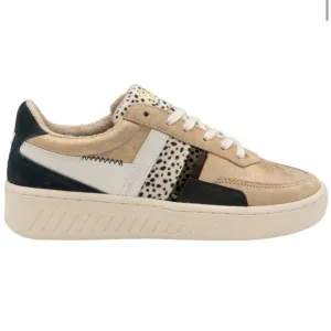 Gola Classics Grandslam Mode Sneakers in Gold/ Cheetah/Multi size eight (8)