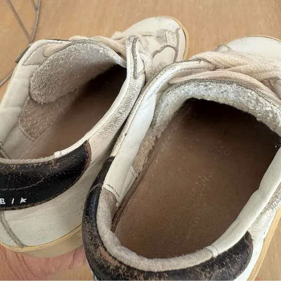 Golden Goode Boy's Super-Star Leather Low-Top Sneakers