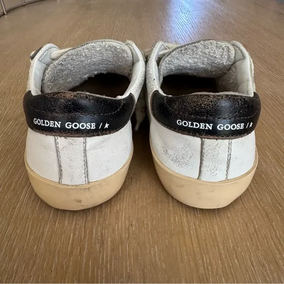 Golden Goode Boy's Super-Star Leather Low-Top Sneakers