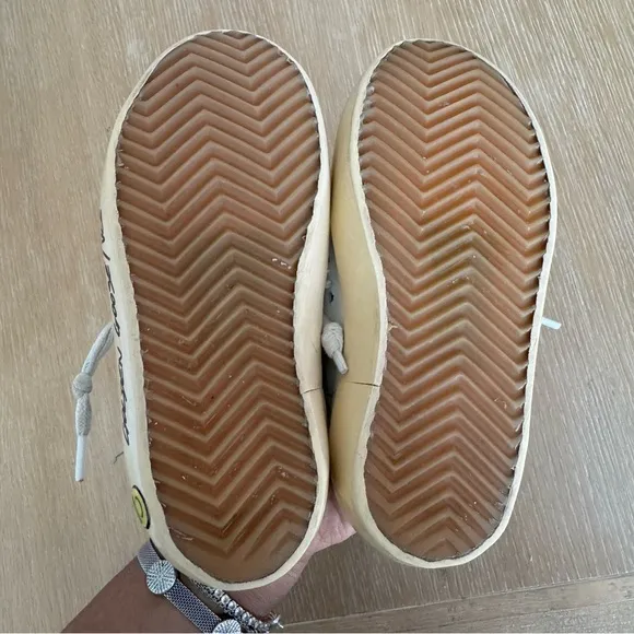 Golden Goode Boy's Super-Star Leather Low-Top Sneakers