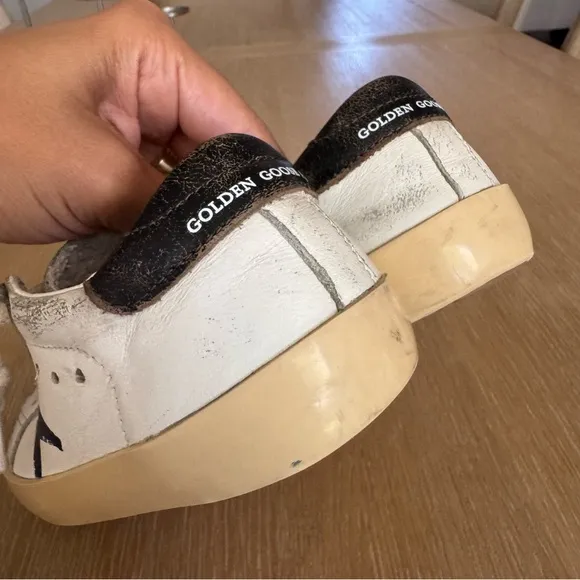 Golden Goode Boy's Super-Star Leather Low-Top Sneakers