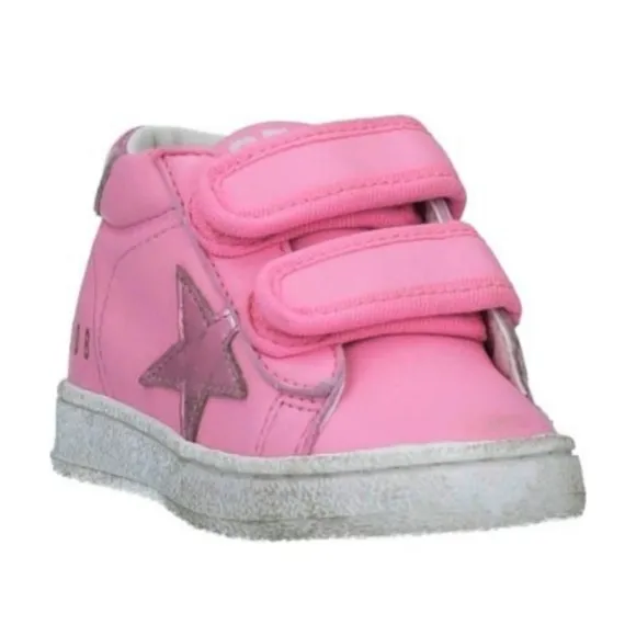 Golden Goose Girls June Ballstar Sole Sneakers Antique Pink Size 23