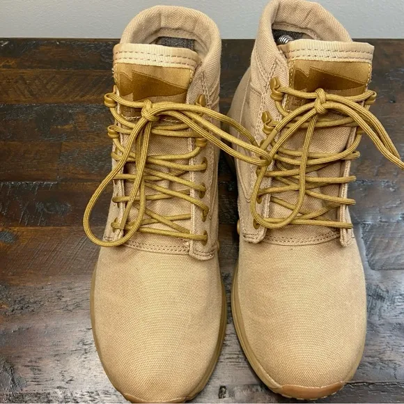 GORUCK Jedburgh Ruck Boots Tan Mid-Top Unisex Men’s 4.5 Women’s 6.5