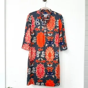 Gretchen Scott NWT Mandarin Turkish Delight Dress in Grey, Size XS
