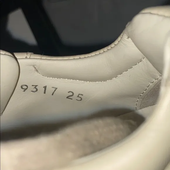 Gucci Cream Chunky Sneakers