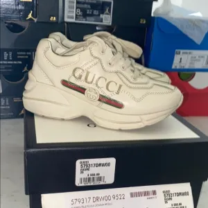 Gucci Cream Chunky Sneakers