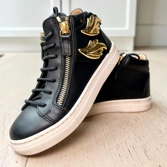 Guiseppe Zanotti kids hi-top sneakers